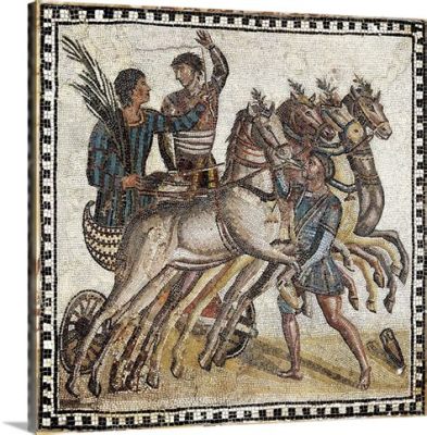  Quadriga of the Great Temple: An Exploration of Power and Divine Intervention in Late Roman Art